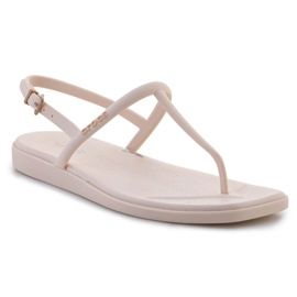 Sandale de flip Crocs Miami Thong Thong 209793-0WW DEF bej 1