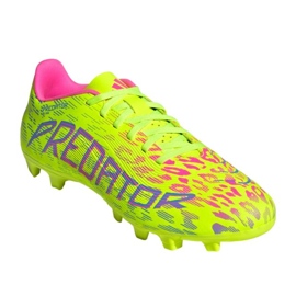 Adidas Predator Club FG/MG ID1324 Pantofi de fotbal galben 1 Adidas Predator Club FG/MG ID1324 Pantofi de fotbal galben 1