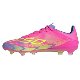 Adidas F50 Pro FG/MG JH6419 Pantofi de fotbal roz 1