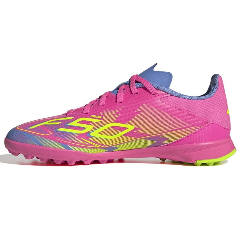 Adidas F50 League IE3755 Pantofi de fotbal roz 1 Adidas F50 League IE3755 Pantofi de fotbal roz 1