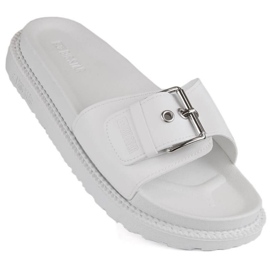 Flip-flops Big Star W cu platformă JJ274A309 INT1681C alb 8