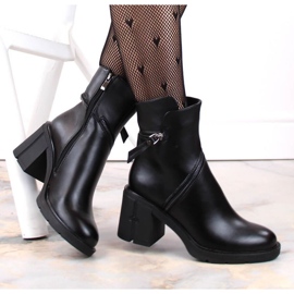 Botine izolate Filippo W DBT4849 PAW497 negru 8