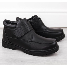 Pantofi izolați Atletico Man's Style M WS-004 ATC455B negru 6