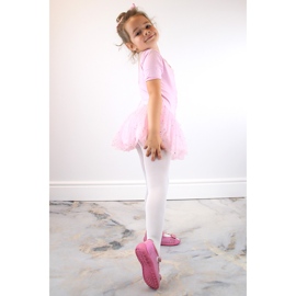 Papuci pentru fete, sandale roz strălucitoare pentru acasă Nazo 2