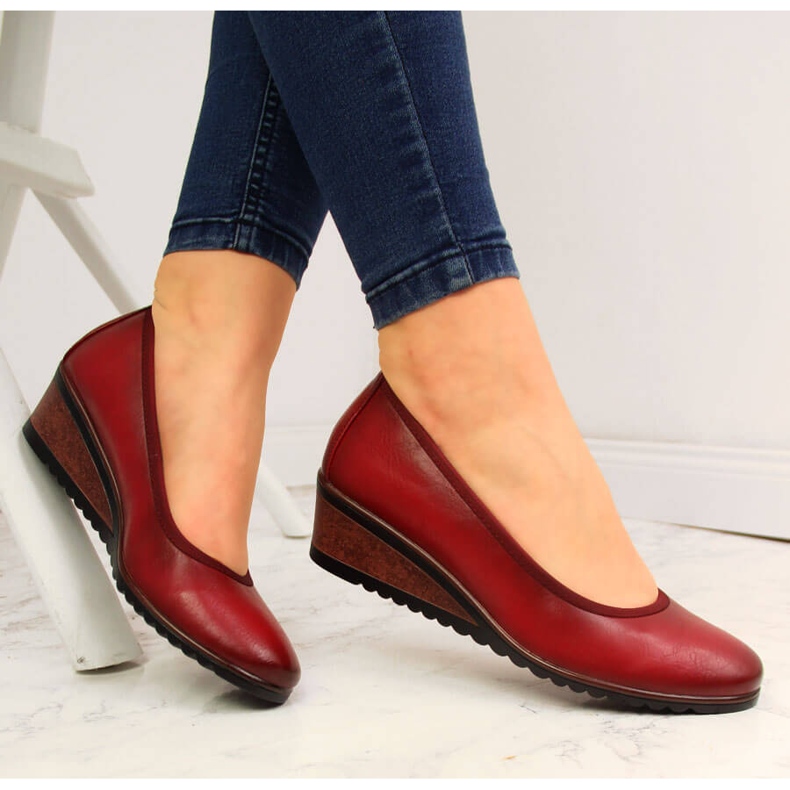 Pompe cu pană Red Vinceza roșu 1