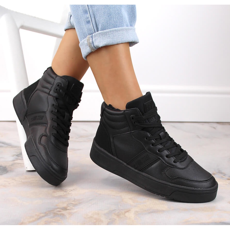 Pantofi sport adidasi negri Big Star KK274262 negru 1