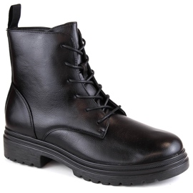 Botine izolate negre de dama Vinceza 58109 negru 1