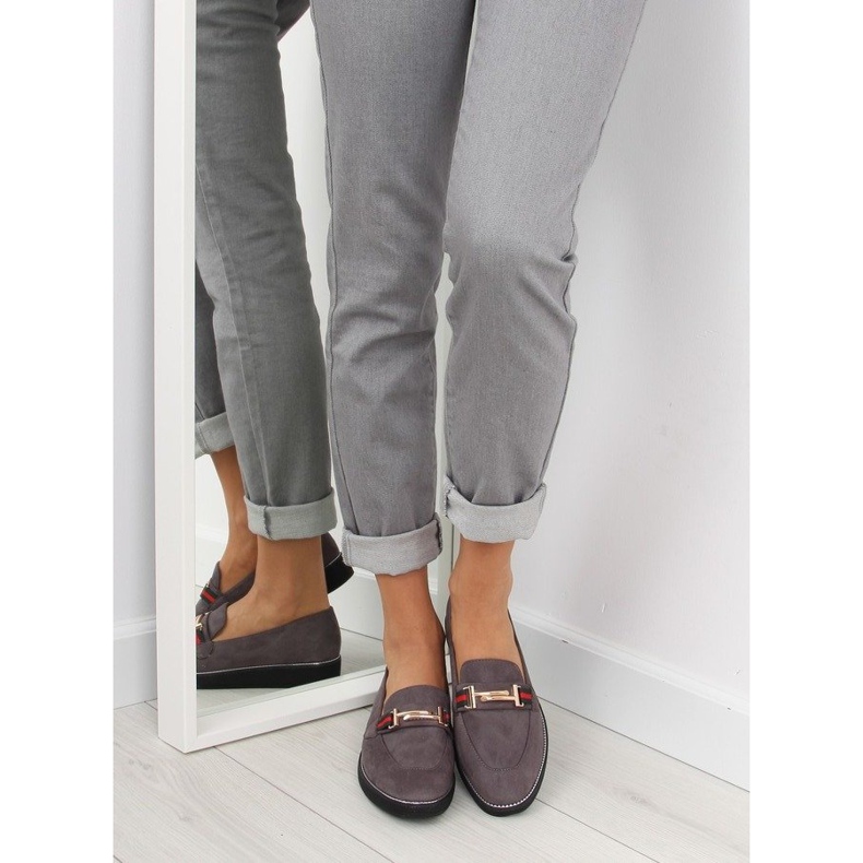 Gri Mocasini gri dama S0-204 gri 1 Gri Mocasini gri dama S0-204 gri 1