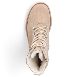 Cizme izolante dama, bej, Rieker 72643-60 1