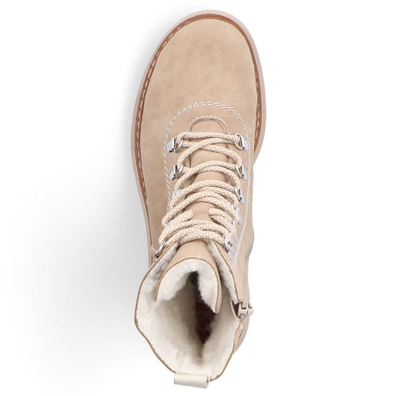 Cizme izolante dama, bej, Rieker 72643-60 1