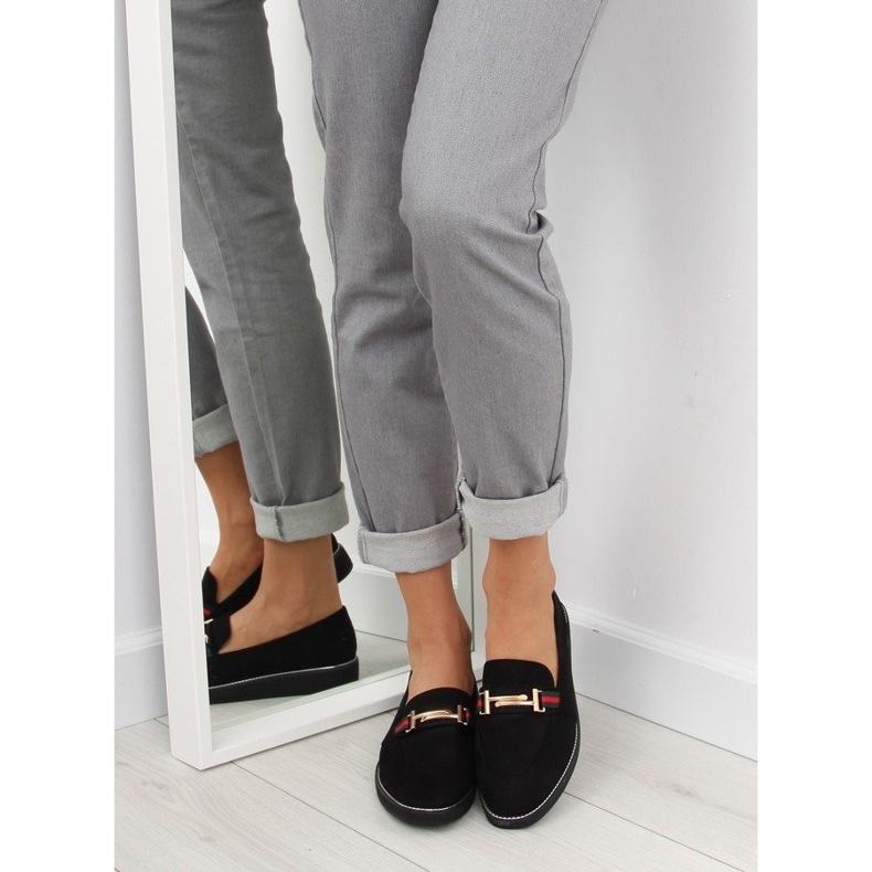 Negru Mocasini dama S0-204 negri 1