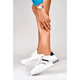 Pantofi sport dama, adidasi cu platforma, alb AD-732W/B 2 Pantofi sport dama, adidasi cu platforma, alb AD-732W/B 2