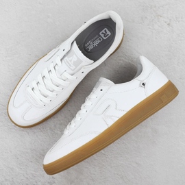 Rieker Pantofi din piele White White White W2200 adidași alb 2 Rieker Pantofi din piele White White White W2200 adidași alb 2