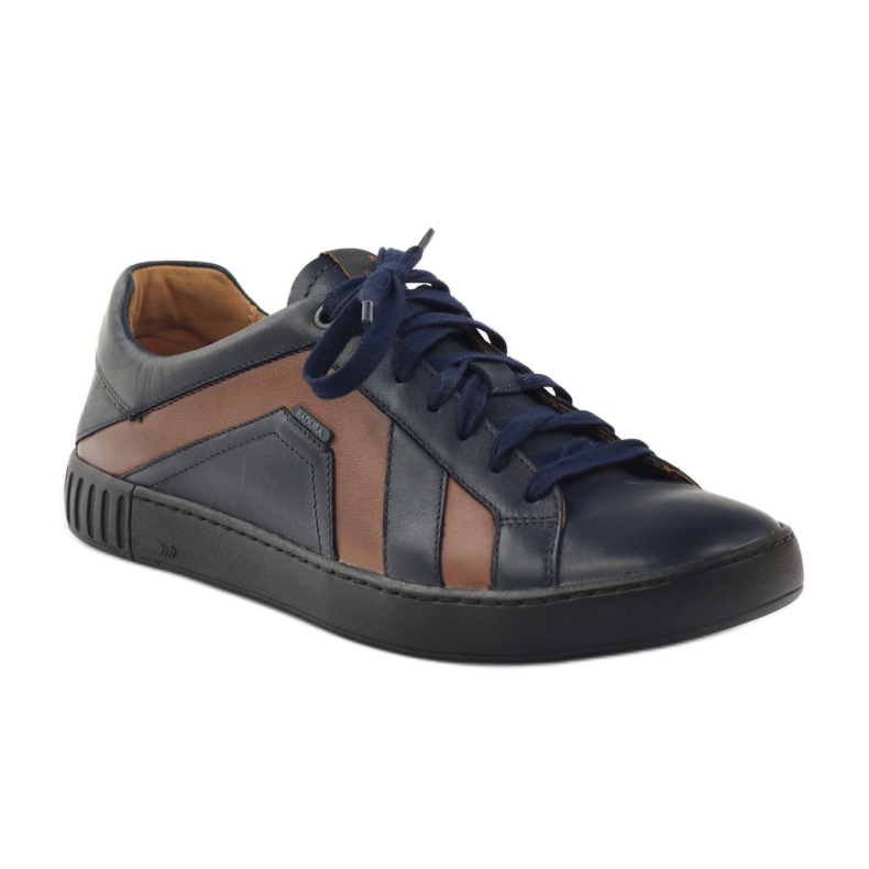Pantofi sport Badura 3387 bleumarin maro albastru marin 1 Pantofi sport Badura 3387 bleumarin maro albastru marin 1