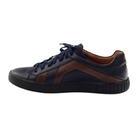 Pantofi sport Badura 3387 bleumarin maro albastru marin 2 Pantofi sport Badura 3387 bleumarin maro albastru marin 2