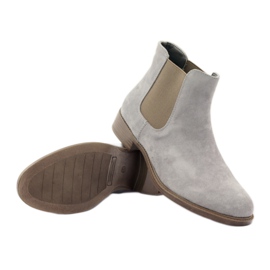 Cizme Jodhpur gri Sergio Leone 301 3 Cizme Jodhpur gri Sergio Leone 301 3