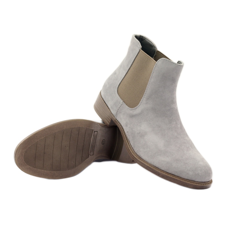 Cizme Jodhpur gri Sergio Leone 301 3 Cizme Jodhpur gri Sergio Leone 301 3