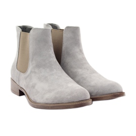 Cizme Jodhpur gri Sergio Leone 301 4 Cizme Jodhpur gri Sergio Leone 301 4