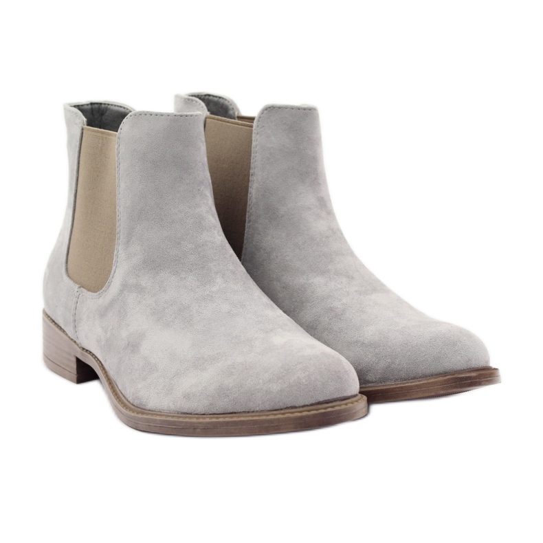 Cizme Jodhpur gri Sergio Leone 301 4 Cizme Jodhpur gri Sergio Leone 301 4