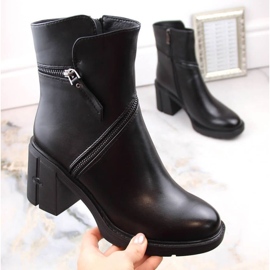Botine izolate Filippo W DBT4849 PAW497 negru 10