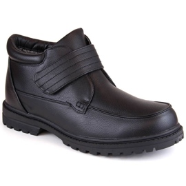 Pantofi izolați Atletico Man's Style M WS-004 ATC455B negru 10