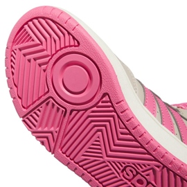 Pantofi Adidas Hoops Mid 3.0 K IF7739 bej 3