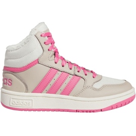 Pantofi Adidas Hoops Mid 3.0 K IF7739 bej 4
