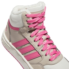 Pantofi Adidas Hoops Mid 3.0 K IF7739 bej 5