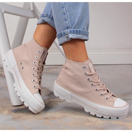 Pantofi de damă Nude Big Star LL274157 bej 1