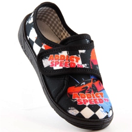 Tenisi negri Nazo N019SAW pentru baieti pentru gradinita negru 1