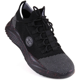 Pantofi sport negri Big Star LL274684 negru 1