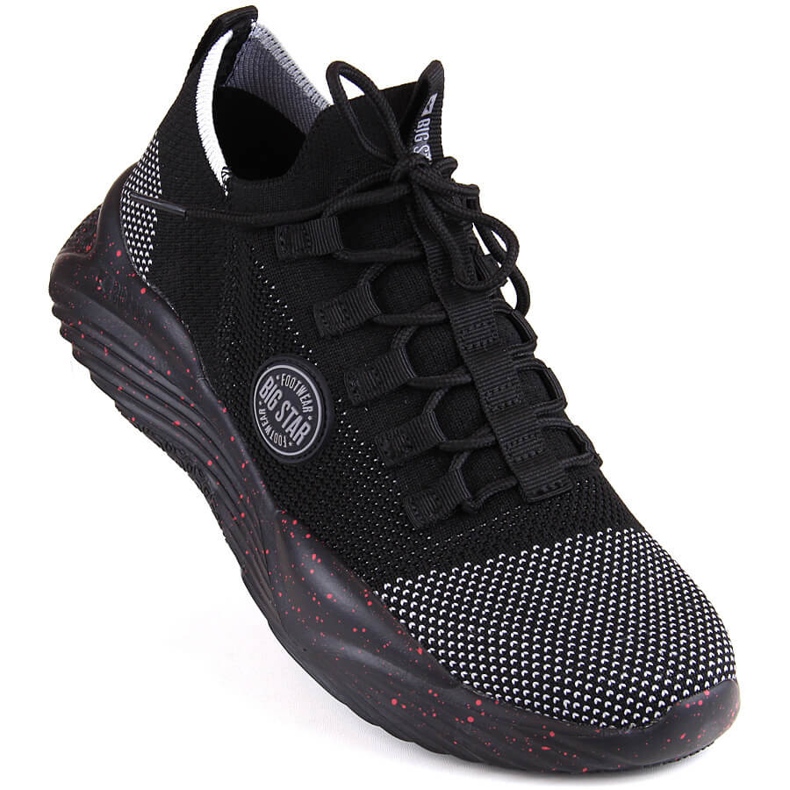 Pantofi sport negri Big Star LL274684 negru 1