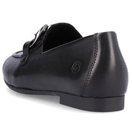 Pantofi de dama comozi din piele cu lant, negru Remonte D0K00-00 2