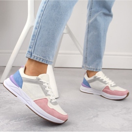 Pantofi sport multicolori cu sireturi Atletico WY23593 2 Pantofi sport multicolori cu sireturi Atletico WY23593 2