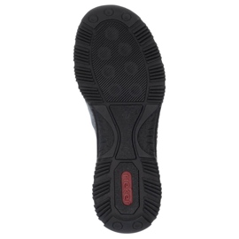 Pantofi slip-on de damă bleumarin Rieker N3267-14 albastru 2