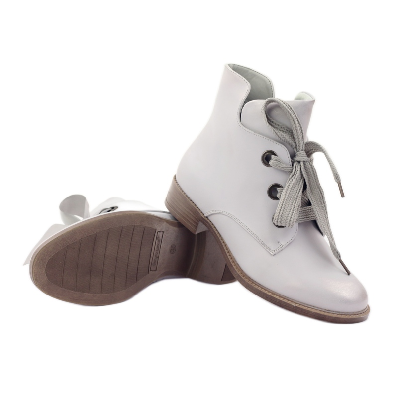 Cizme Sergio Leone 300 argintiu metalic gri 3