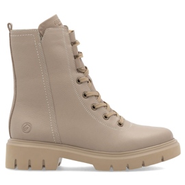 Piele izolate de damă pentru lucrători bej Remonte D1W76-20 13
