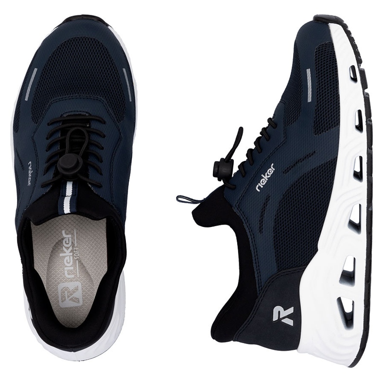 Pantofi sport pentru femei Navy Blue Rieker N5257-14 albastru 2 Pantofi sport pentru femei Navy Blue Rieker N5257-14 albastru 2