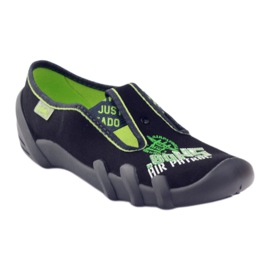 Pantofi copii Befado 290y162 verde negru 1