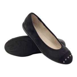 Pantofi dama Befado balerini papuci 309q015 negru 3