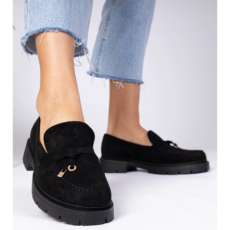 Plăceri negri de la Ekozamsz cu decorare negru 2