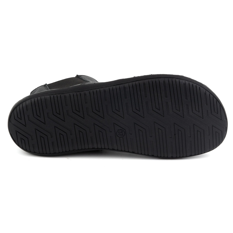 Olivier Cizme chelsea de damă desculț cu fermoar, izolate 1263, negre negru 5