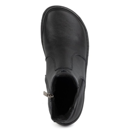 Olivier Cizme chelsea de damă desculț cu fermoar, izolate 1263, negre negru 1 Olivier Cizme chelsea de damă desculț cu fermoar, izolate 1263, negre negru 1