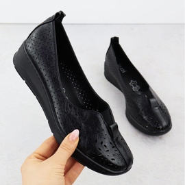 Pantofi pentru femei Slip-On OpenWork Jezzi Black RMR1840-13 negru 1