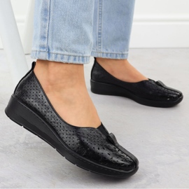 Pantofi pentru femei Slip-On OpenWork Jezzi Black RMR1840-13 negru 5