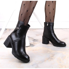 Botine izolate Filippo W DBT4849 PAW497 negru 13