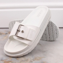 Flip-flops Big Star W cu platformă JJ274A309 INT1681C alb 14