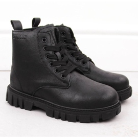 Pantofi de lucru izolați Big Star Jr OO374080 INT2039 negru 10