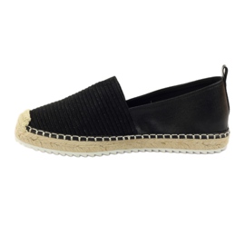 Espadrile balerini Big star 274196 negru maro 2