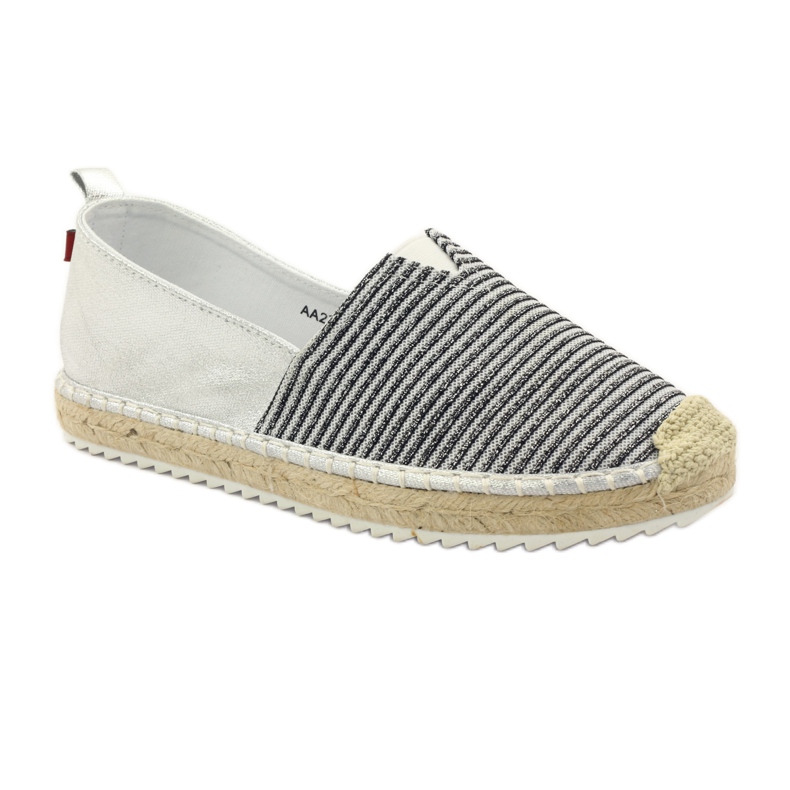 Espadrile balerini Big Star 274194 negru maro gri 1